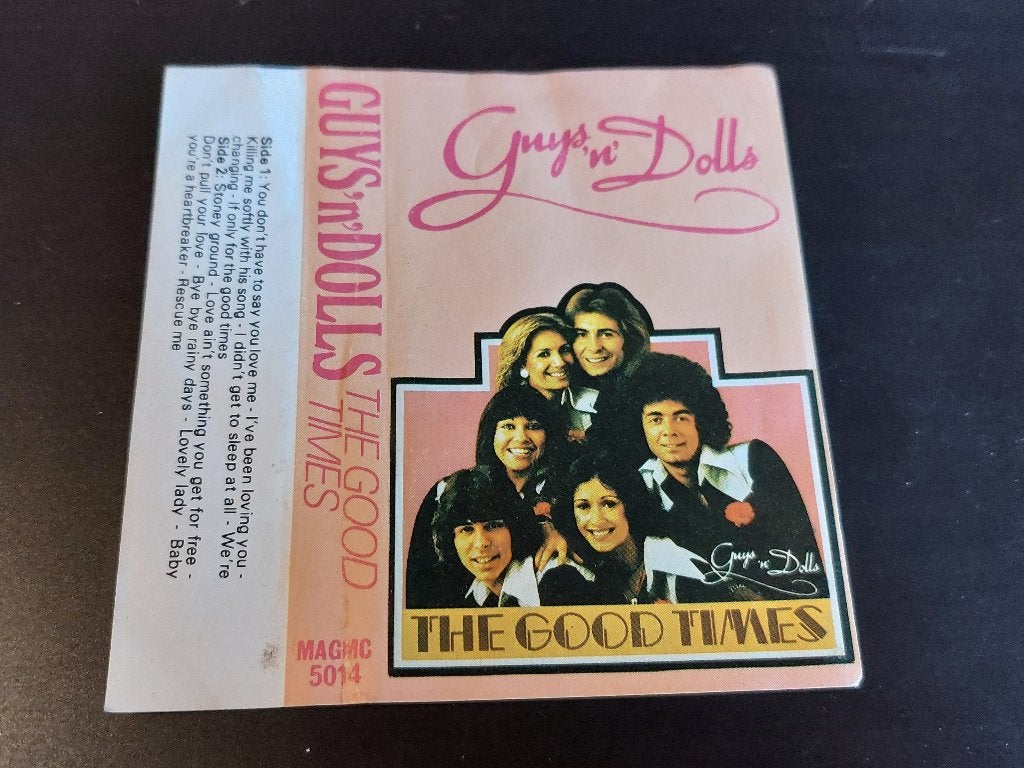 GUYS 'N DOLLS - THE GOOD TIMES (MC), 1 bandje, Ophalen of Verzenden, Zo goed als nieuw, Origineel