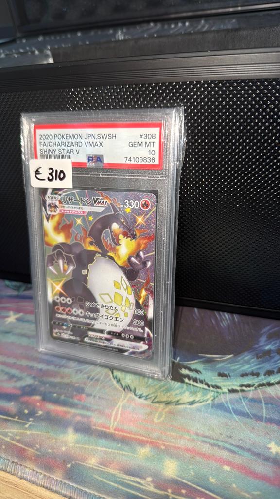 Charizard vmax japans psa 10, Ophalen of Verzenden, Zo goed als nieuw