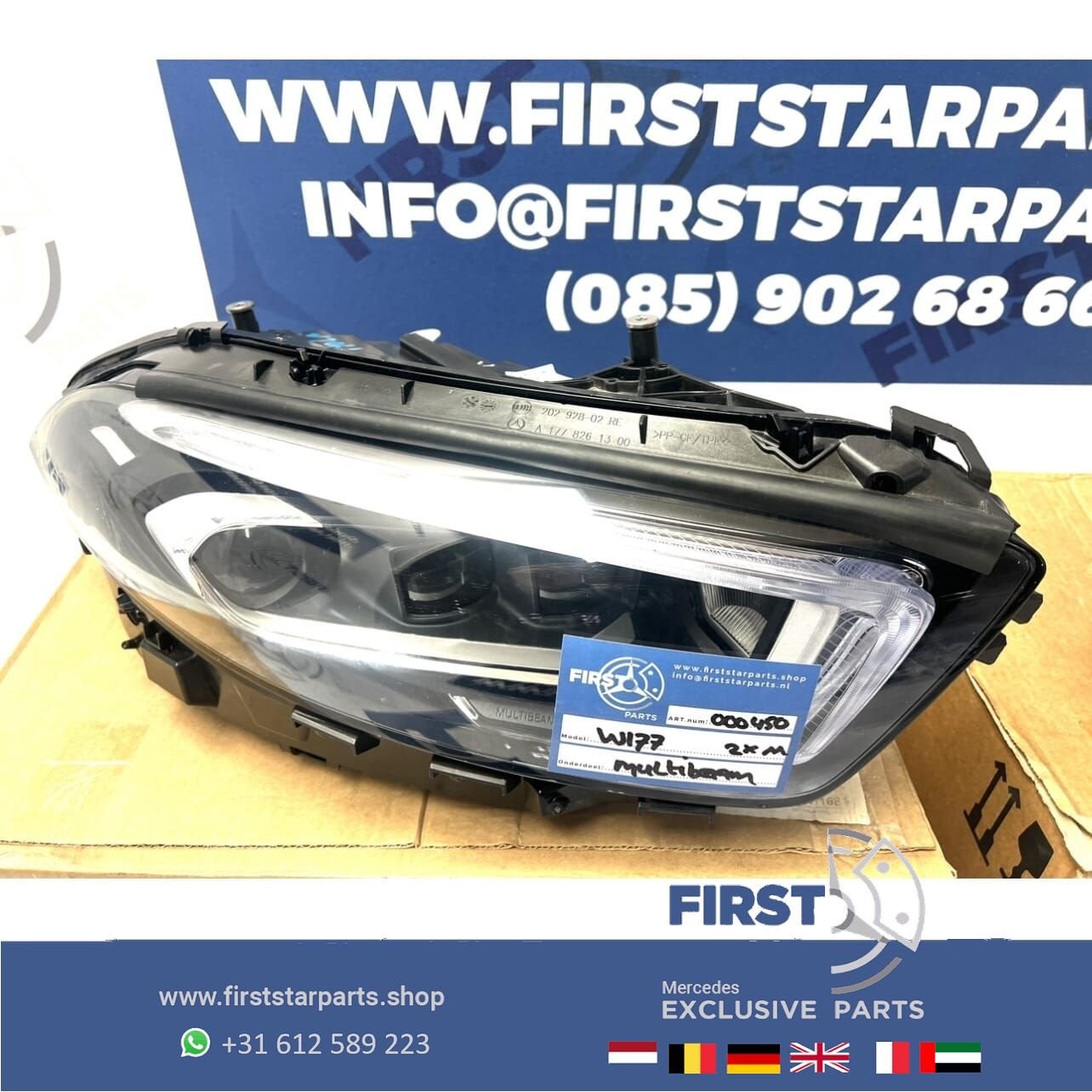 W177 LED MULTIBEAM KOPLAMP RECHTS Mercedes A Klasse 2018-202