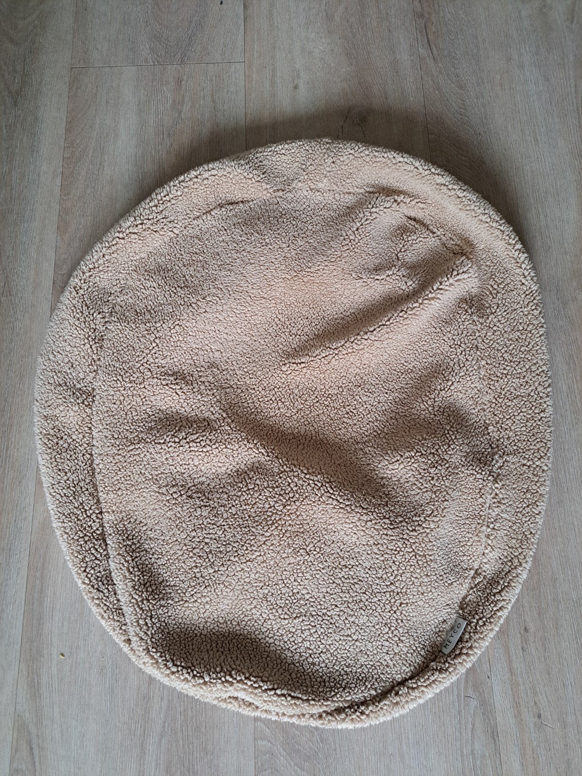 Meyco baby teddy relaxhoes voor voedingskussen, Overige typen, Ophalen of Verzenden, Zo goed als nieuw, Beige