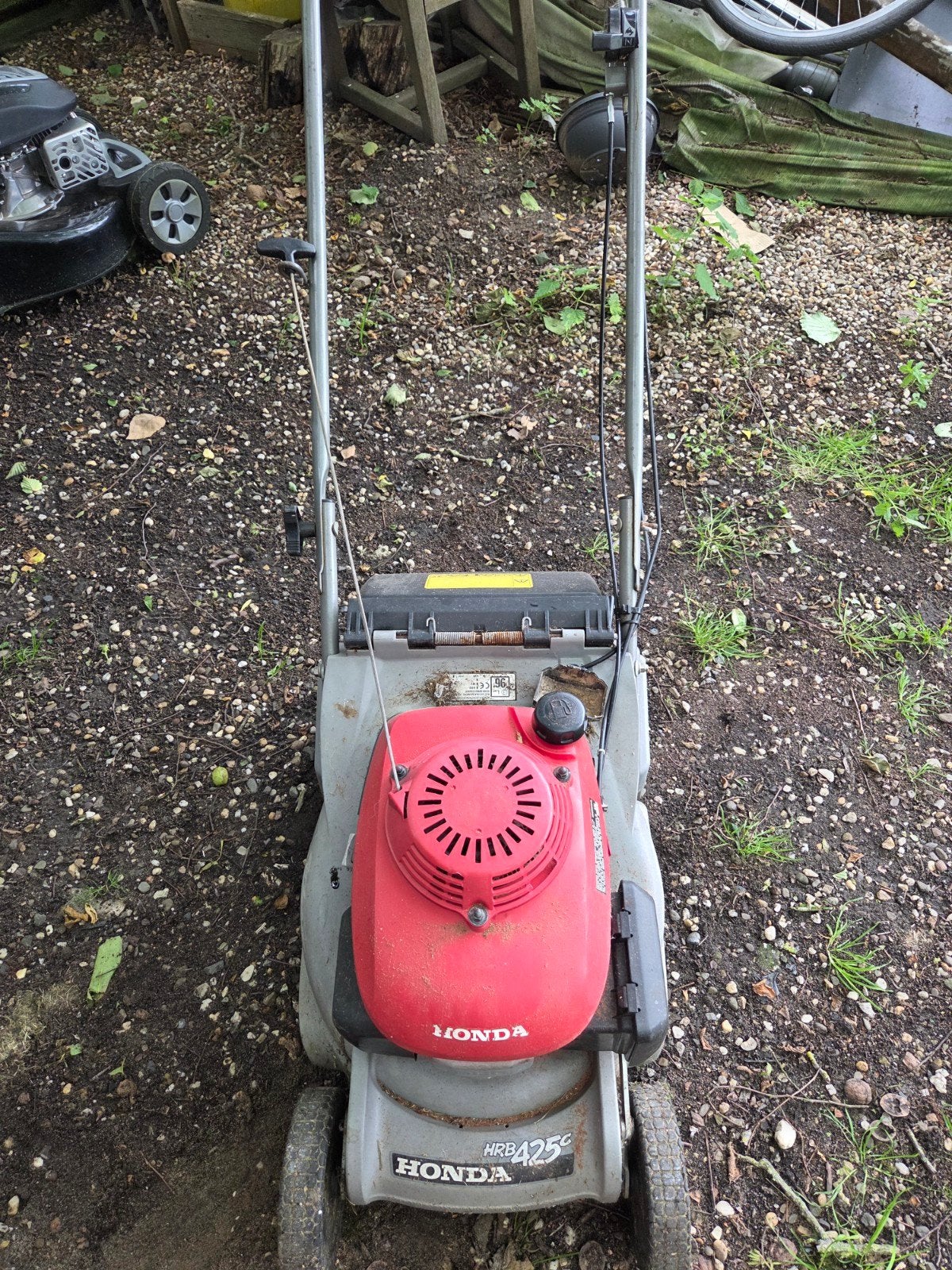 Honda HRB 425C Benzine Grasmaaier - Gebruikt, Cirkelmaaier, Honda, Gebruikt, Ophalen of Verzenden