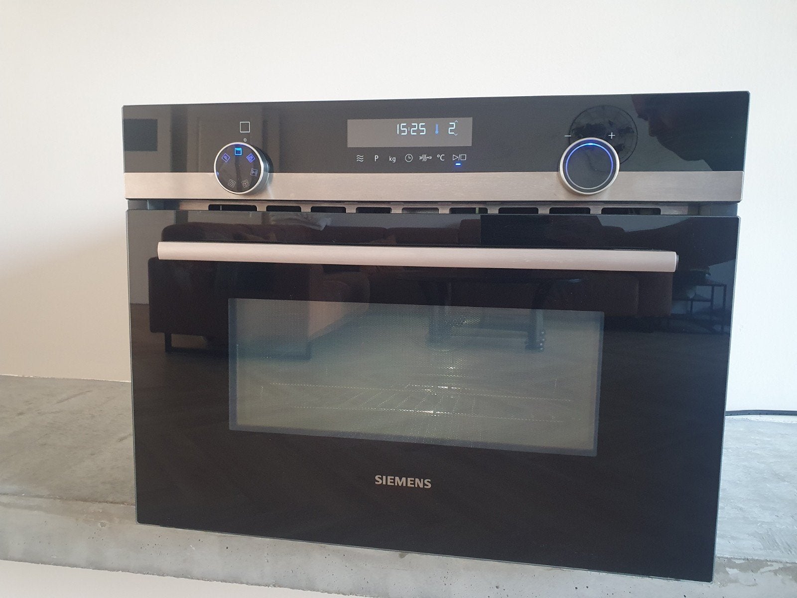 LUXE SIEMENS IQ500 INBOUW COMBI OVEN MAGNETRON ( 2022) ZGAN, Witgoed en Apparatuur, Ophalen, 45 tot 50 cm, Siemens, Inbouw