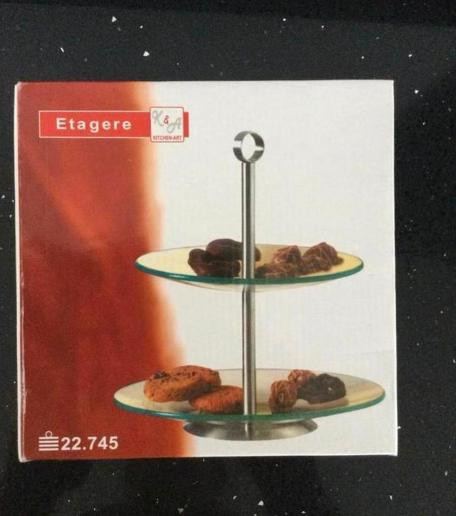 Nieuw Glazen Etagere, Ophalen of Verzenden