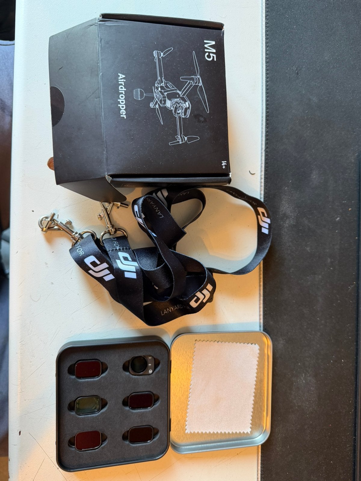 Dji mini 3 lensjes, airdropper en lanyard, Ophalen of Verzenden, Zo goed als nieuw