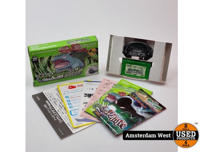 Game Boy Advance Pokemon Leaf Green Wireless Adapter, Spelcomputers en Games, Games | Nintendo Game Boy, Nintendo, Zo goed als nieuw