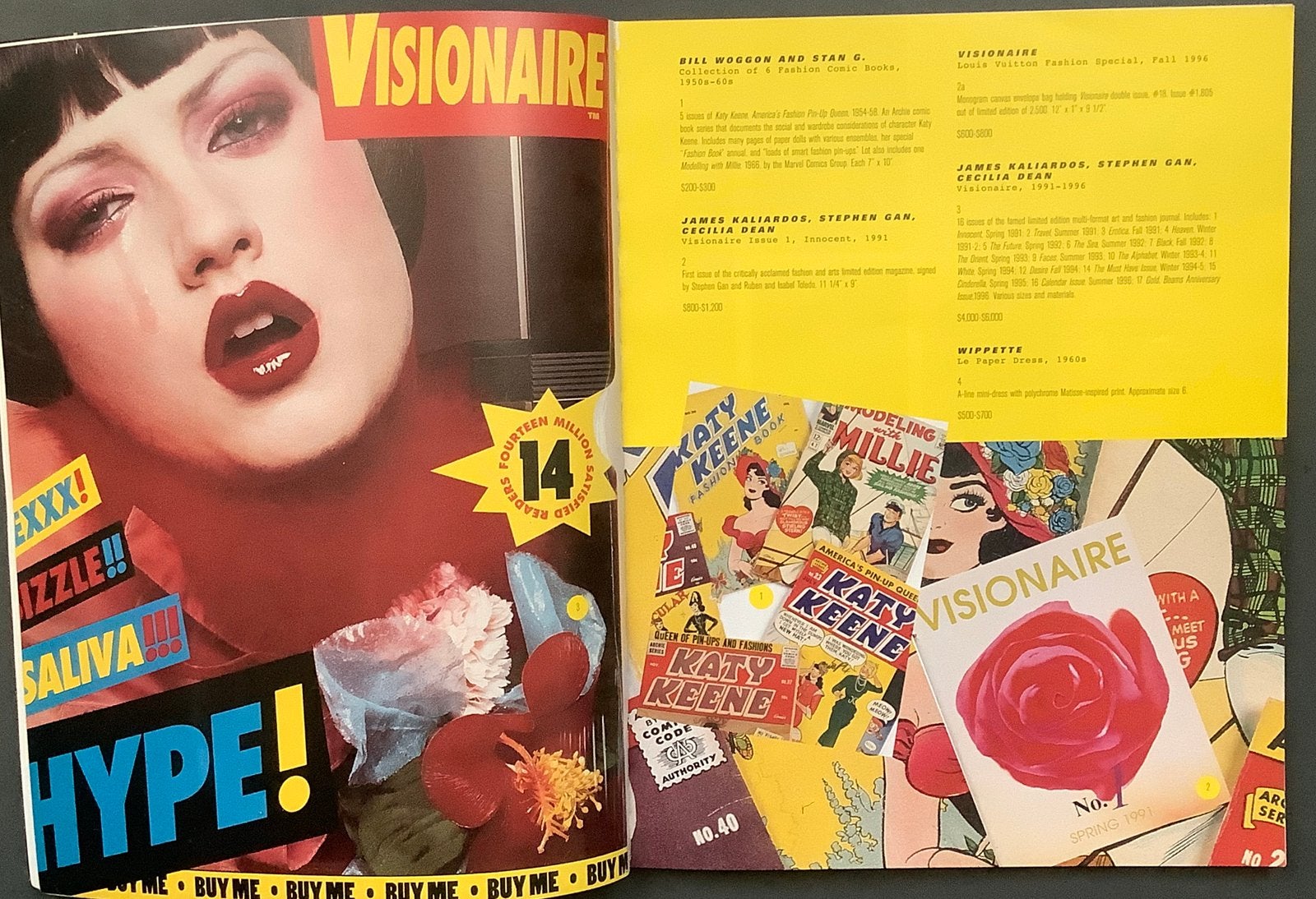 Sotheby’s PULP FASHION Mode Vintage catalogus NewYork 1999, Boeken, Ophalen of Verzenden, Zo goed als nieuw, Mode algemeen