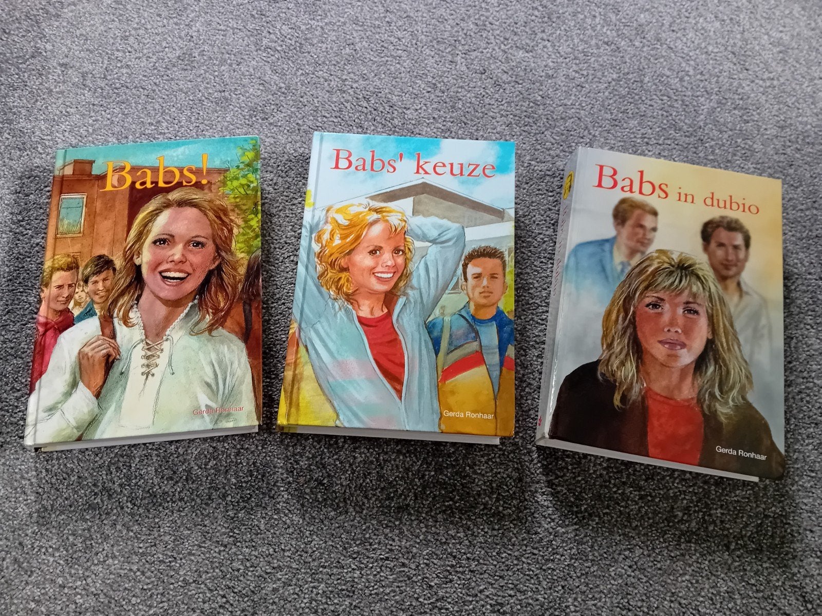 Serie Babs 3 boeken, Ophalen of Verzenden, Zo goed als nieuw, Gerda Ronhaar, Fictie