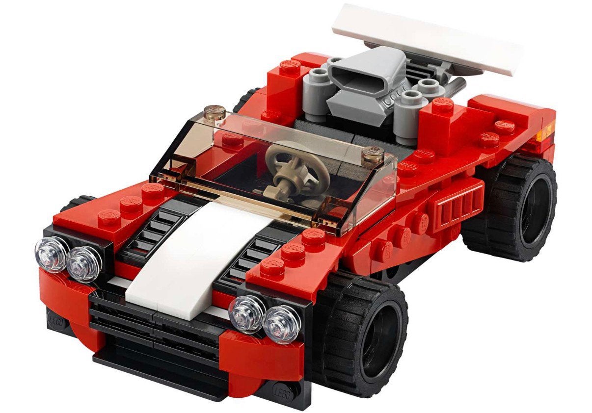 Lego 31100 ~ Creator 3 in 1 - Sportwagen, Gebruikt, Lego, Ophalen of Verzenden, Creator
