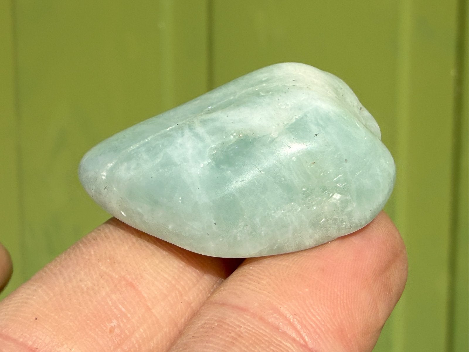 Aquamarijn mineralen edelstenen, Verzamelen, Ophalen of Verzenden, Mineraal