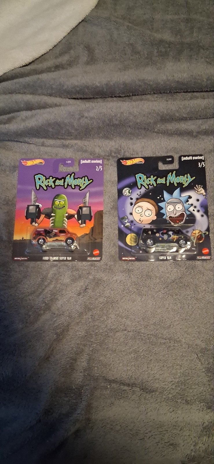 Rick en morty hotwheels, Verzenden, Zo goed als nieuw, Speelkaart(en)