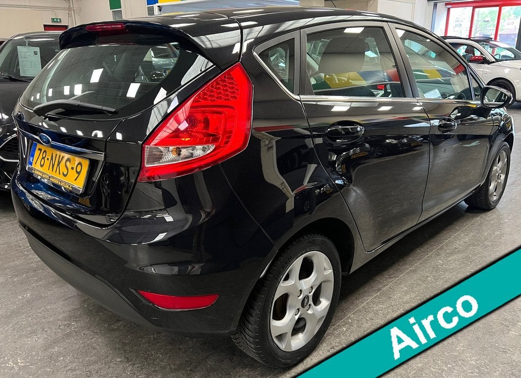 Ford Fiesta 1.25 Titanium NAP - Airco, Voorwielaandrijving, Euro 5, Stof, 82 pk