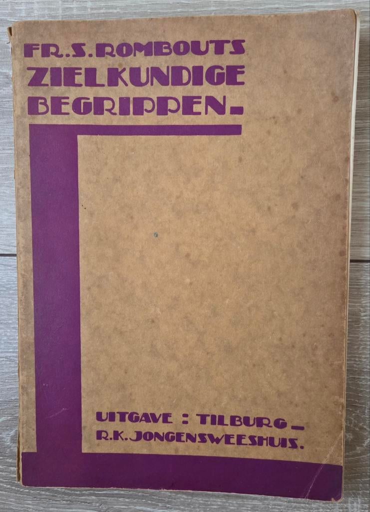 FR. S. Rombouts - Zielkundige begrippen, Antiek en Kunst, Ophalen of Verzenden, FR. S. Rombouts