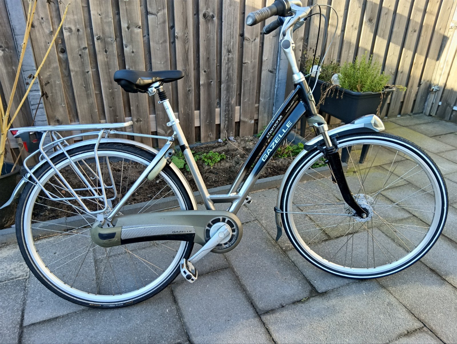 Gazelle Chamonix Excellent Damesfiets - Nexus 8, Fietsen en Brommers, Ophalen, Gebruikt, 47 tot 50 cm, Versnellingen