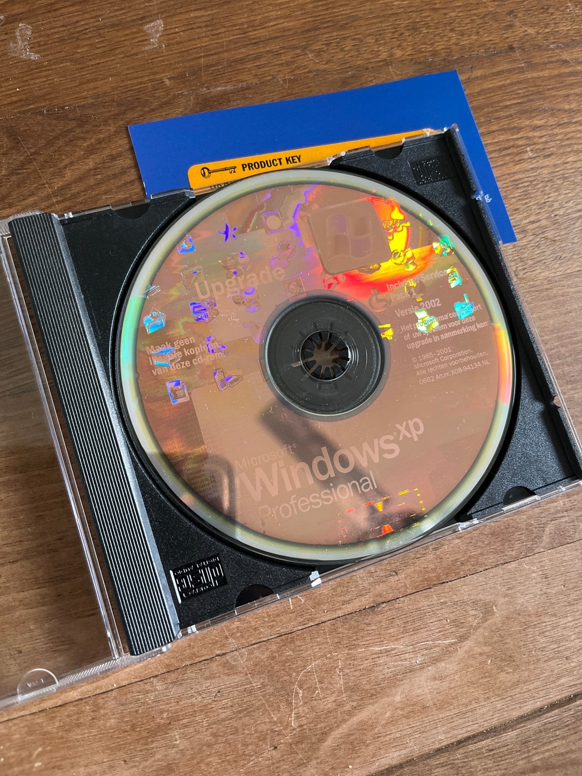 Microsoft Windows XP Professional Upgrade CD met Product Key, Computers en Software, Besturingssoftware, Ophalen of Verzenden