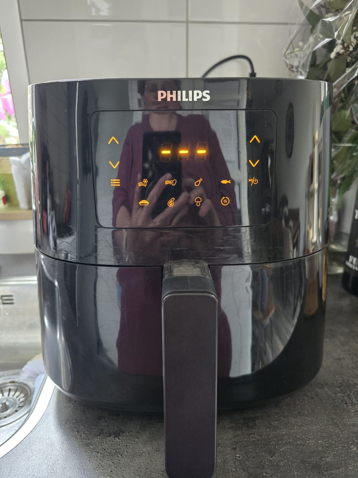 Philips Airfryer XL HD9270 - Grote Capaciteit, Ophalen, Zo goed als nieuw, Airfryer XL, 1500 gram of meer
