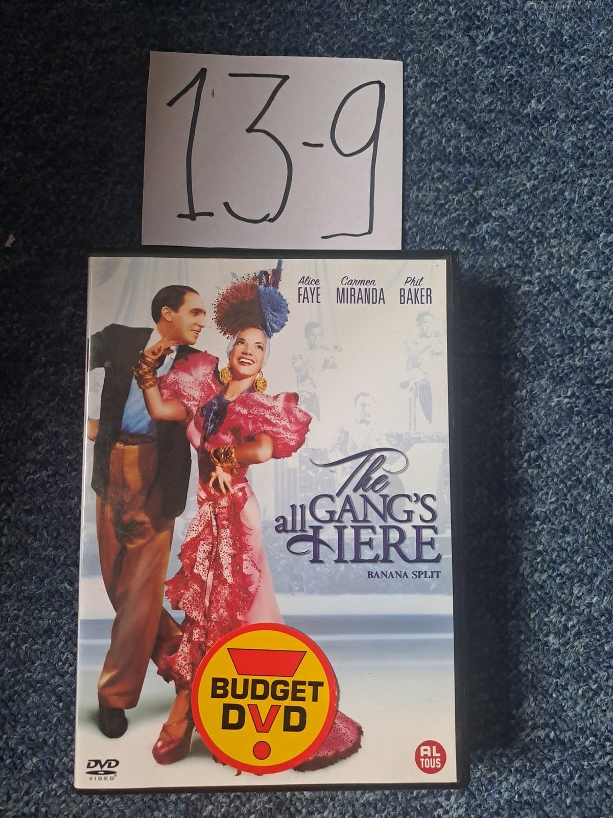 The All-Gang's Here (Banana Split) - Budget DVD, Alle leeftijden, Ophalen of Verzenden, Zo goed als nieuw, Engels
