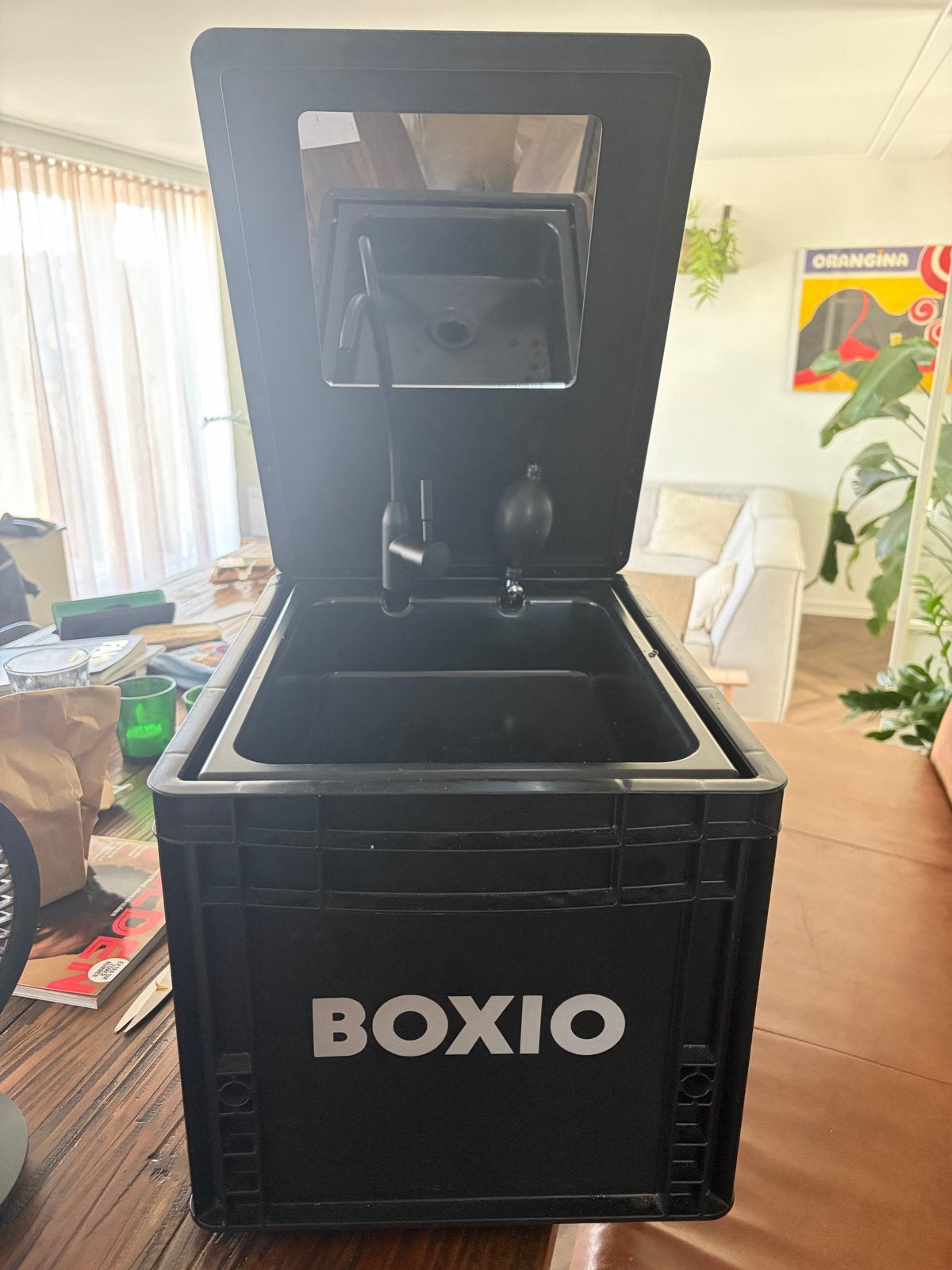 Boxio - Mobiele wasbak/spoelbak voor camper of outdoor, Verzenden, Nieuw