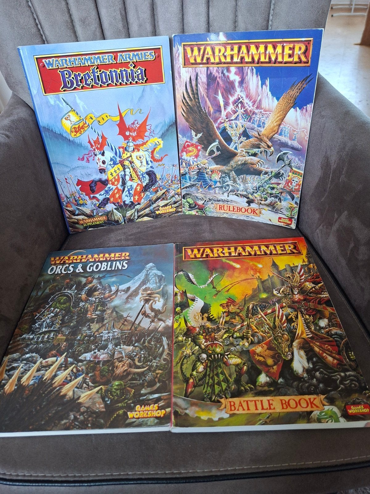 Warhammer Boeken: Armies, Rulebook, Battle Book, Orcs &, Ophalen of Verzenden, Gebruikt, Warhammer, Boek of Catalogus