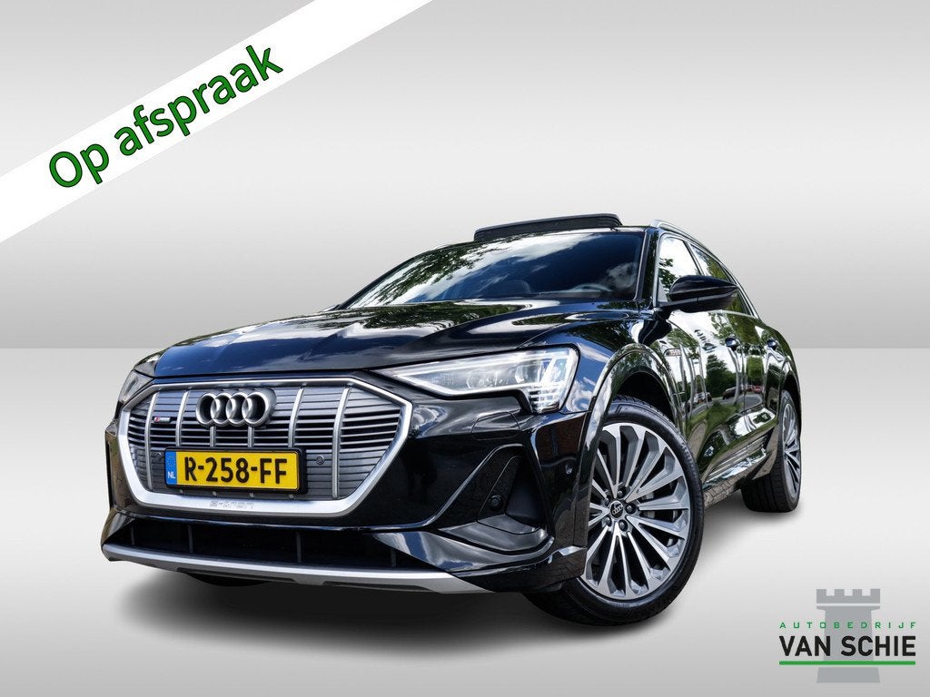 Audi e-tron 55 quattro S edition 95 kWh 1e-Eig. & Keurig-Ond, Auto's, Audi, Bedrijf, Te koop, e-tron, 4x4, ABS, Achteruitrijcamera