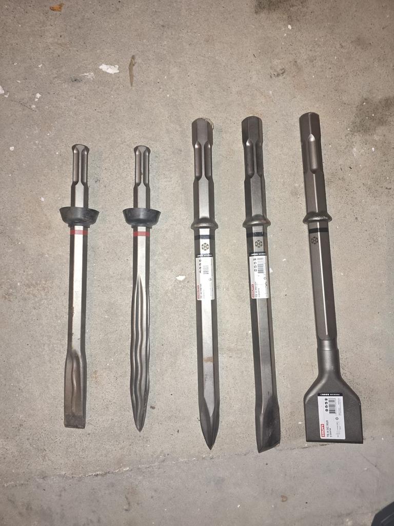 Hilti Beitels Set - Nieuw en Ongebruikt, Doe-het-zelf en Verbouw, Ophalen of Verzenden, Nieuw
