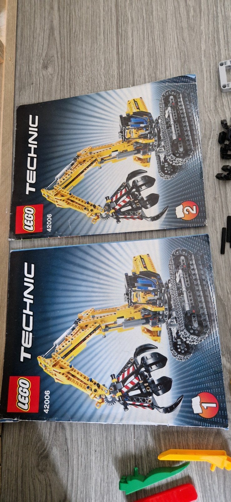 Lego Technic 42006 Graafmachine met instructies, Gebruikt, Lego, Compleet, Ophalen of Verzenden