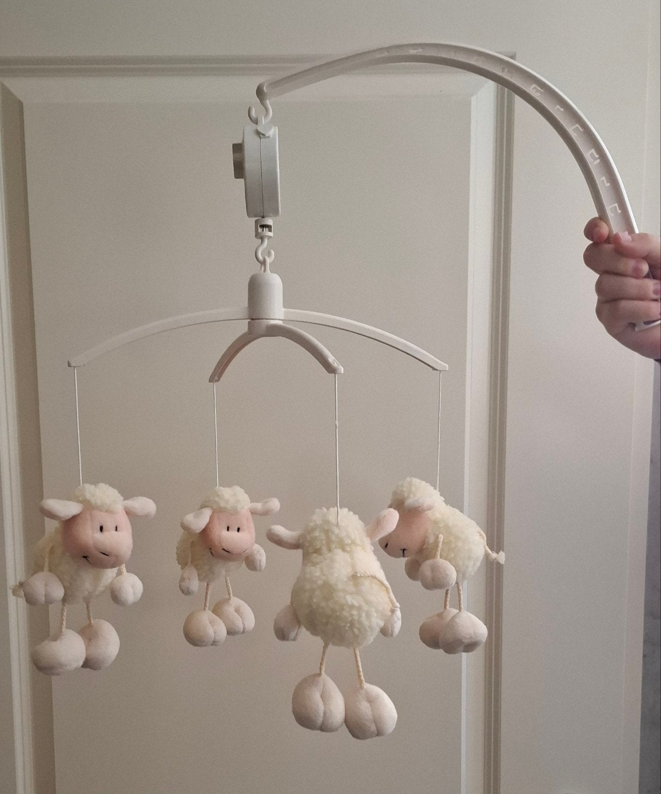Prenatal Muziekmobiel Schaapjes Babico Toys, Ophalen of Verzenden, Zo goed als nieuw, Mobiel, Met geluid