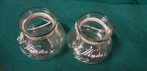 waxine licht houders glas, Diversen, Ophalen of Verzenden, 'T Olde Gre-j, Info@toldegrej.nl, Endepoelstraat 20f Didam
