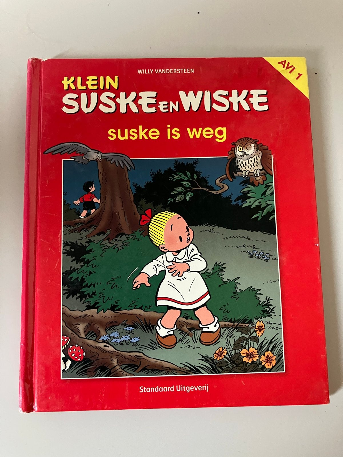 Suske en Wiske kinderboek AVI 1: Suske is weg (Gelezen), Ophalen of Verzenden, Gelezen, Fictie algemeen