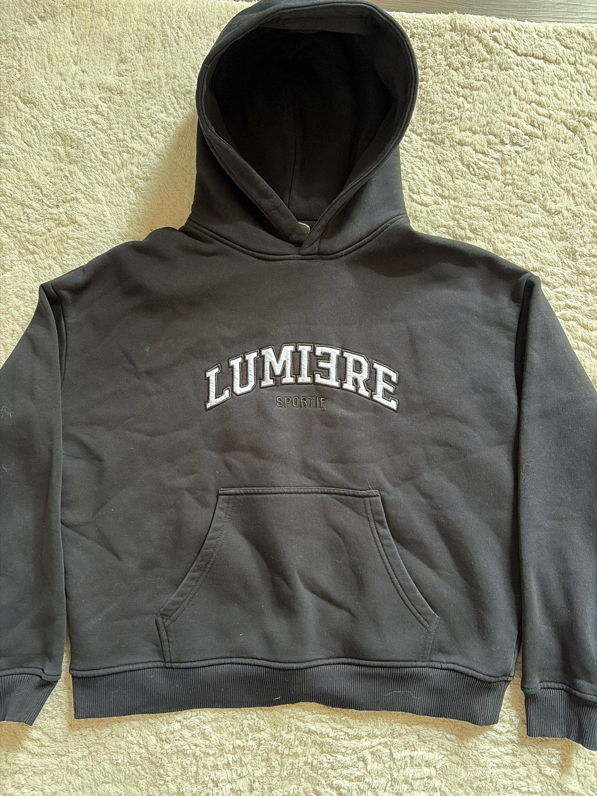 Lumiere Sportif Hoodie Zwart - Maat XS, Ophalen of Verzenden, Zo goed als nieuw, Maat 34 (XS) of kleiner, Zwart