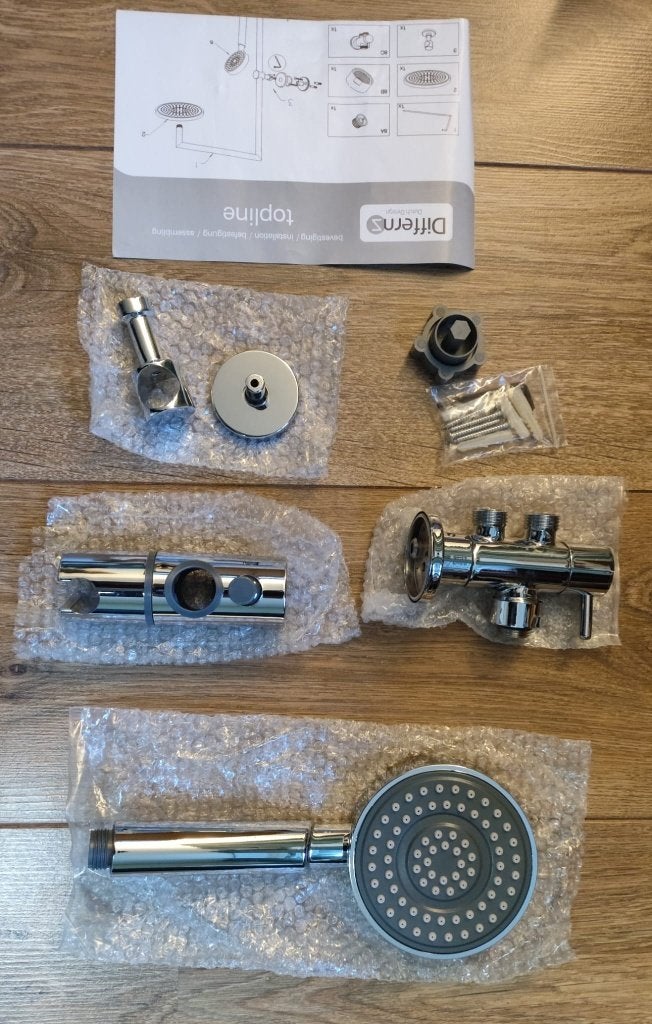 Nieuwe Douchekraan Set in Doos, Ophalen of Verzenden, Nieuw, Douche