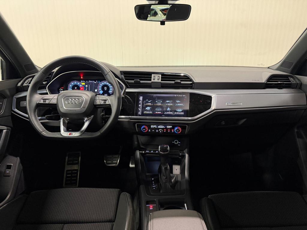 Audi Q3 35 TFSI S edition | NAP | 3x S-LINE | PANO | BLACK O, Auto's, Audi, Euro 6, 4 cilinders, 150 pk, 1505 kg