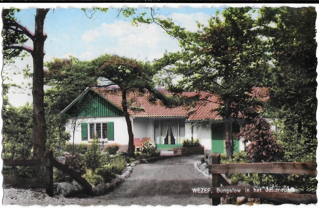 Wezep, Bungalow, Julianapark, Verzenden, 1960 tot 1980, Gelopen, Gelderland