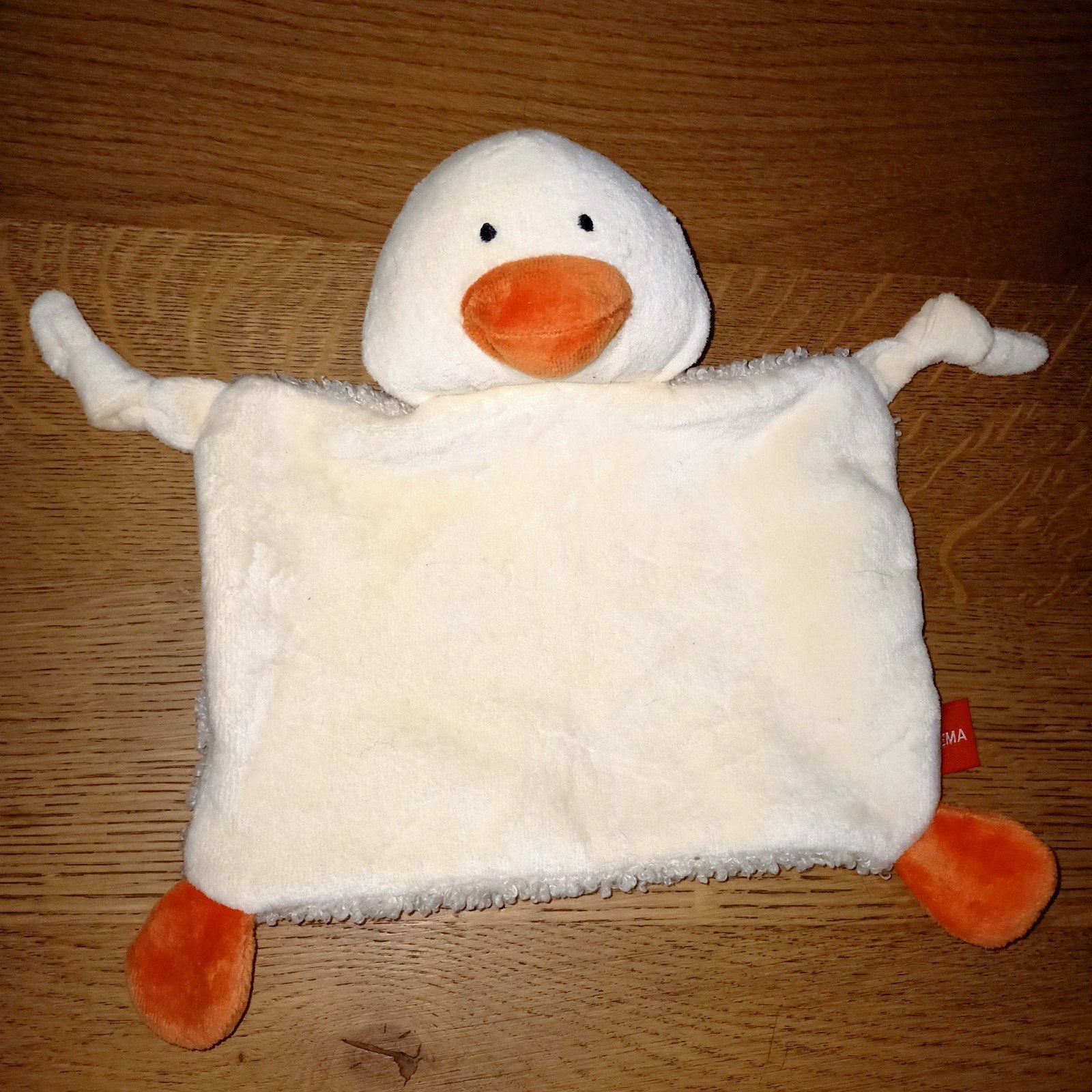 Hema kuiken / eend kroeldoek, Kinderen en Baby's, Hema, Geel, Ophalen of Verzenden, Zo goed als nieuw