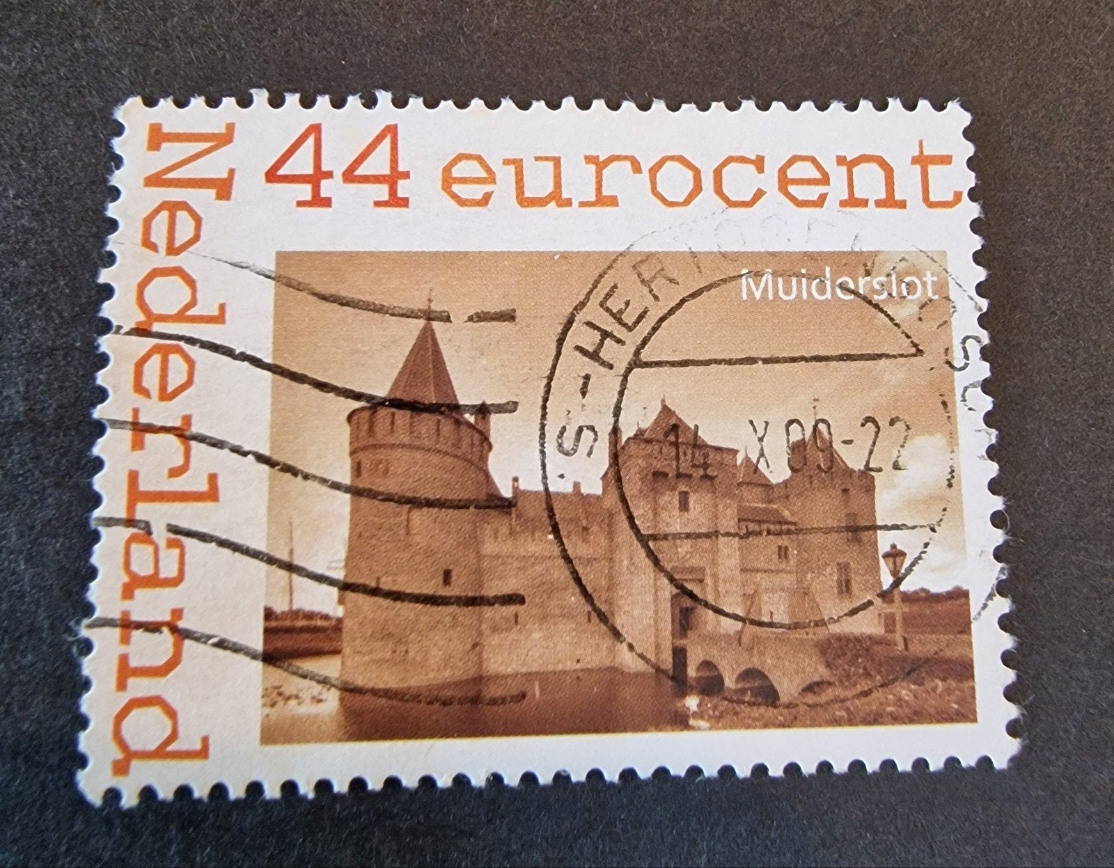 kv1117 persoonlijke  postzegel  Muiderslot gestempeld, Postzegels en Munten, Postzegels | Nederland, Ophalen of Verzenden, Na 1940