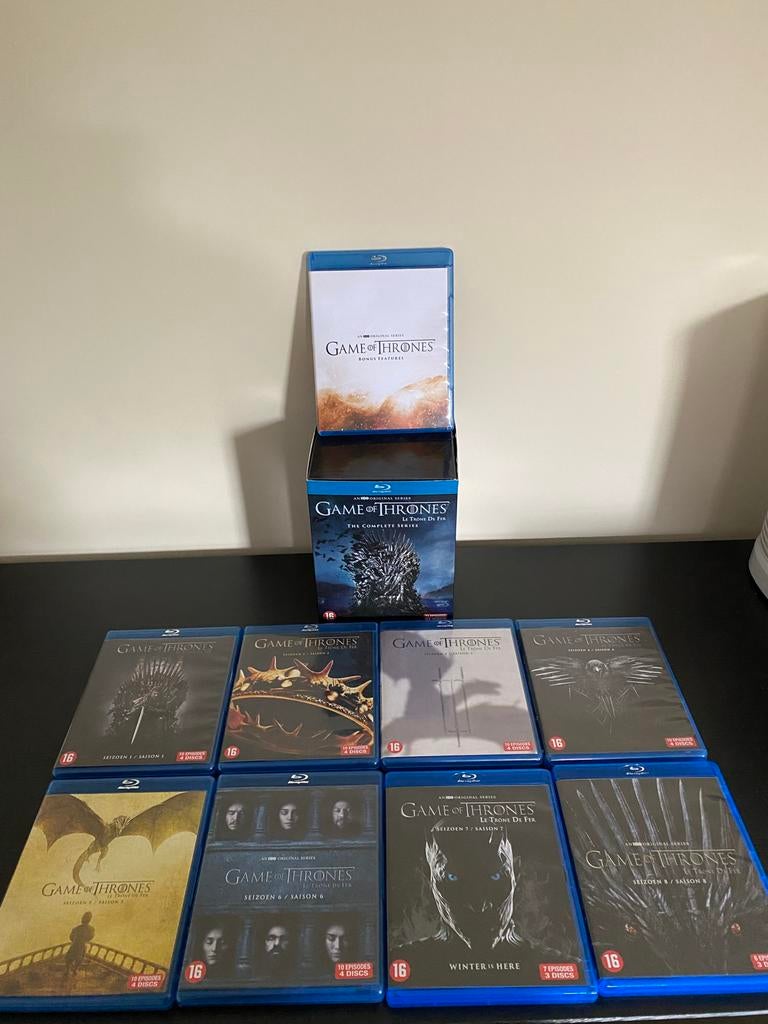 Game of Thrones Complete Serie Blu-ray Boxset (Seizoen 1-8), Cd's en Dvd's, Blu-ray, Ophalen of Verzenden, Zo goed als nieuw, Science Fiction en Fantasy