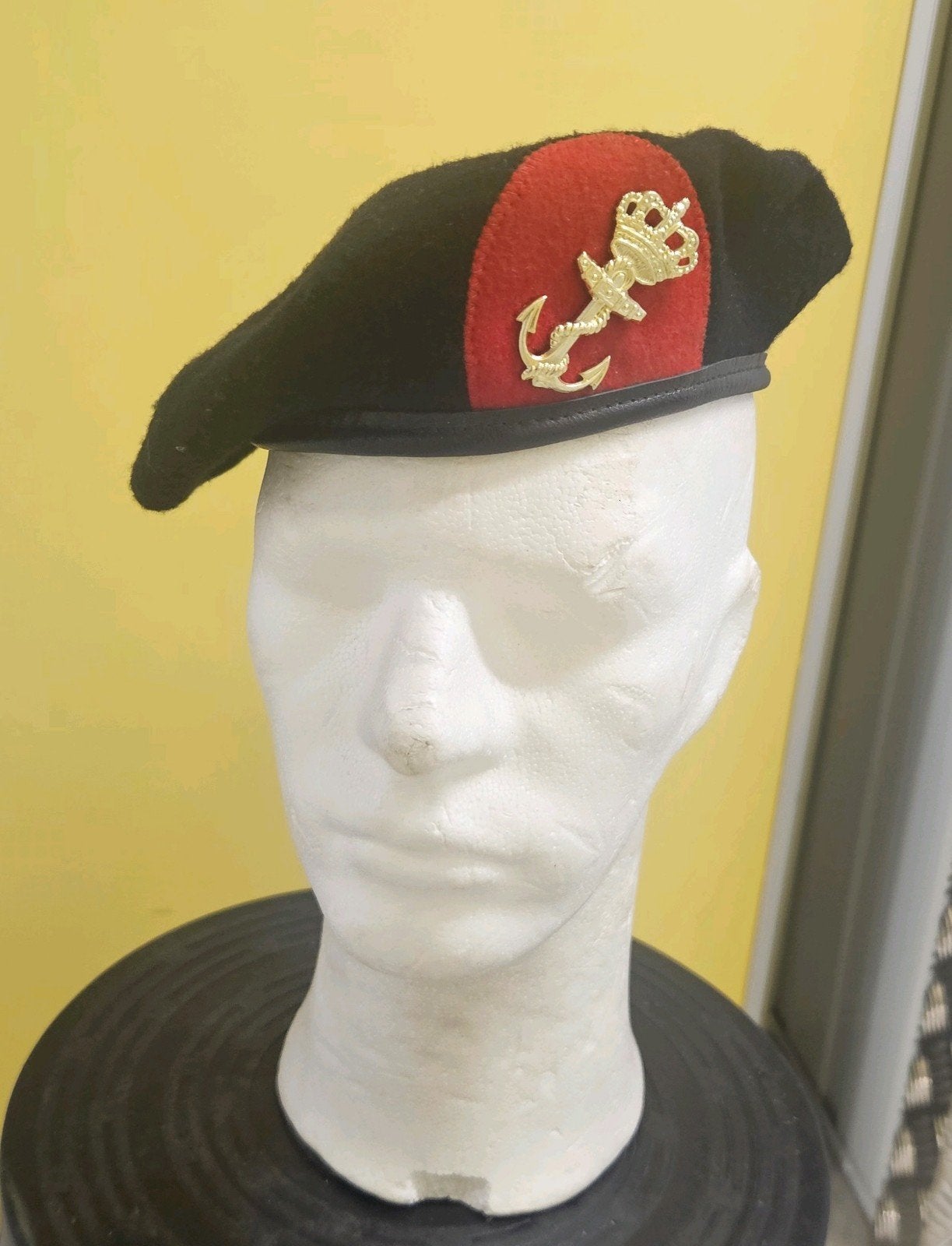 Korps Mariniers Baret, Ophalen of Verzenden, Marine, Nederland, Helm of Baret
