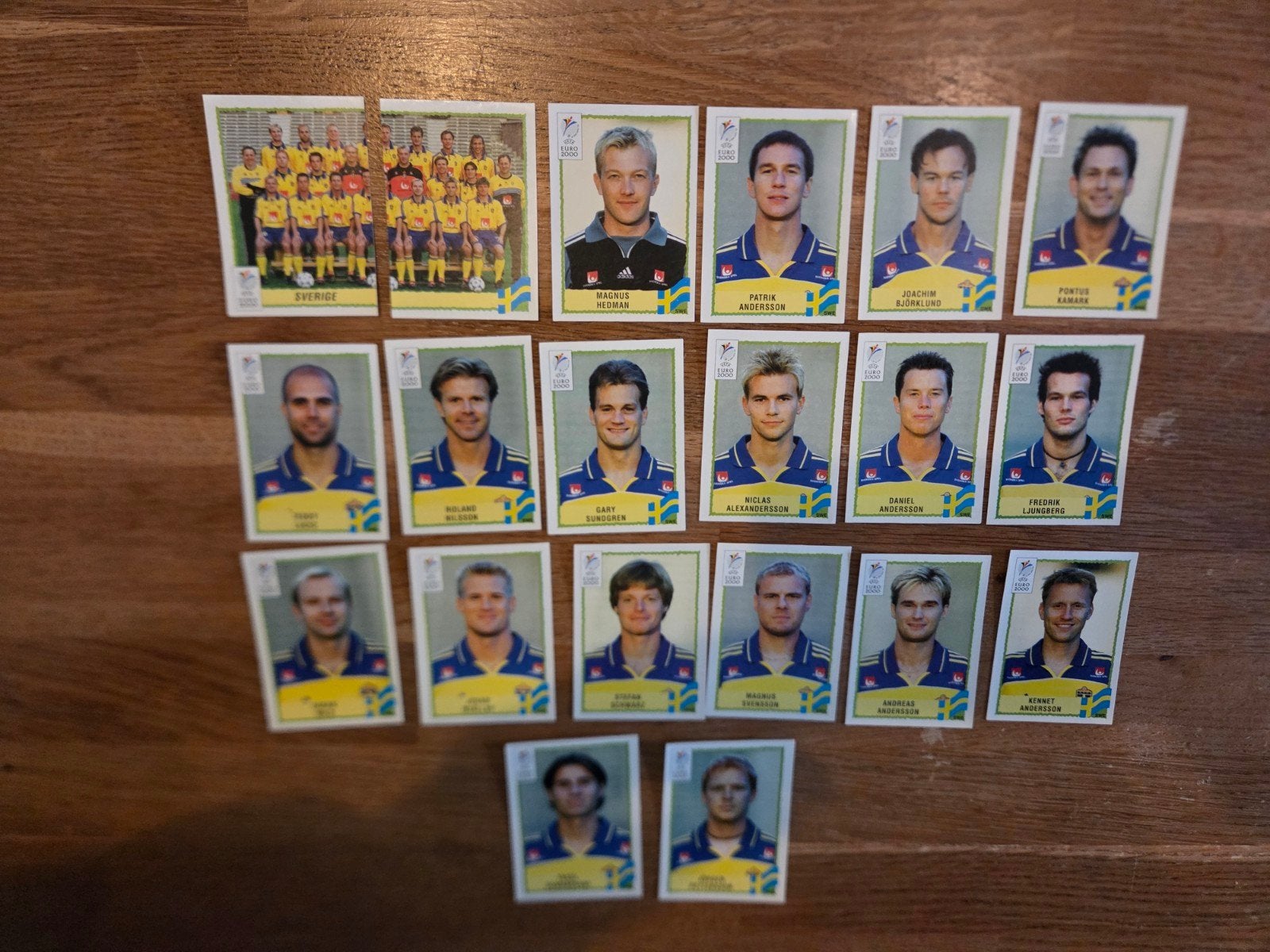 Panini EK 2000 Zweden, Ophalen of Verzenden, Zo goed als nieuw, Buitenlandse clubs, Poster, Plaatje of Sticker