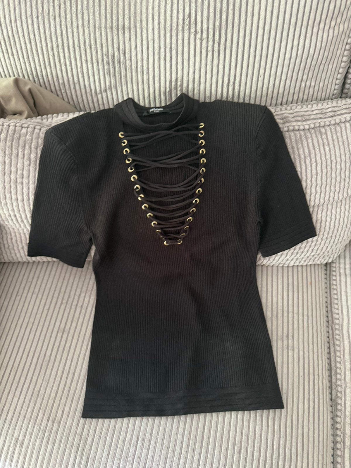 Balmain shirt, Verzenden, Zo goed als nieuw, Korte mouw