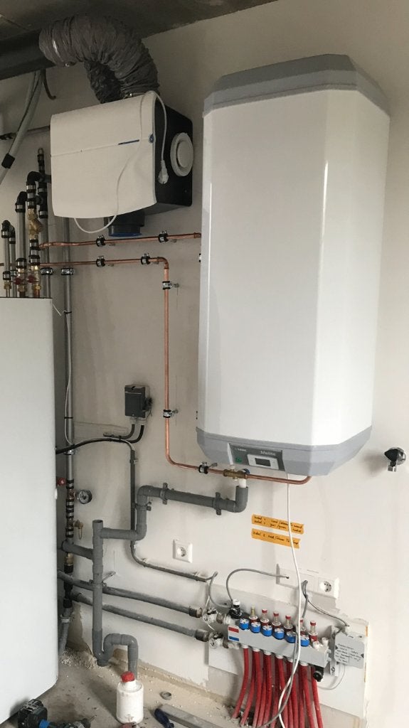 NIBE MELITE 120 SMART BOILER, Ophalen, 100 liter of meer, Boiler, Zo goed als nieuw