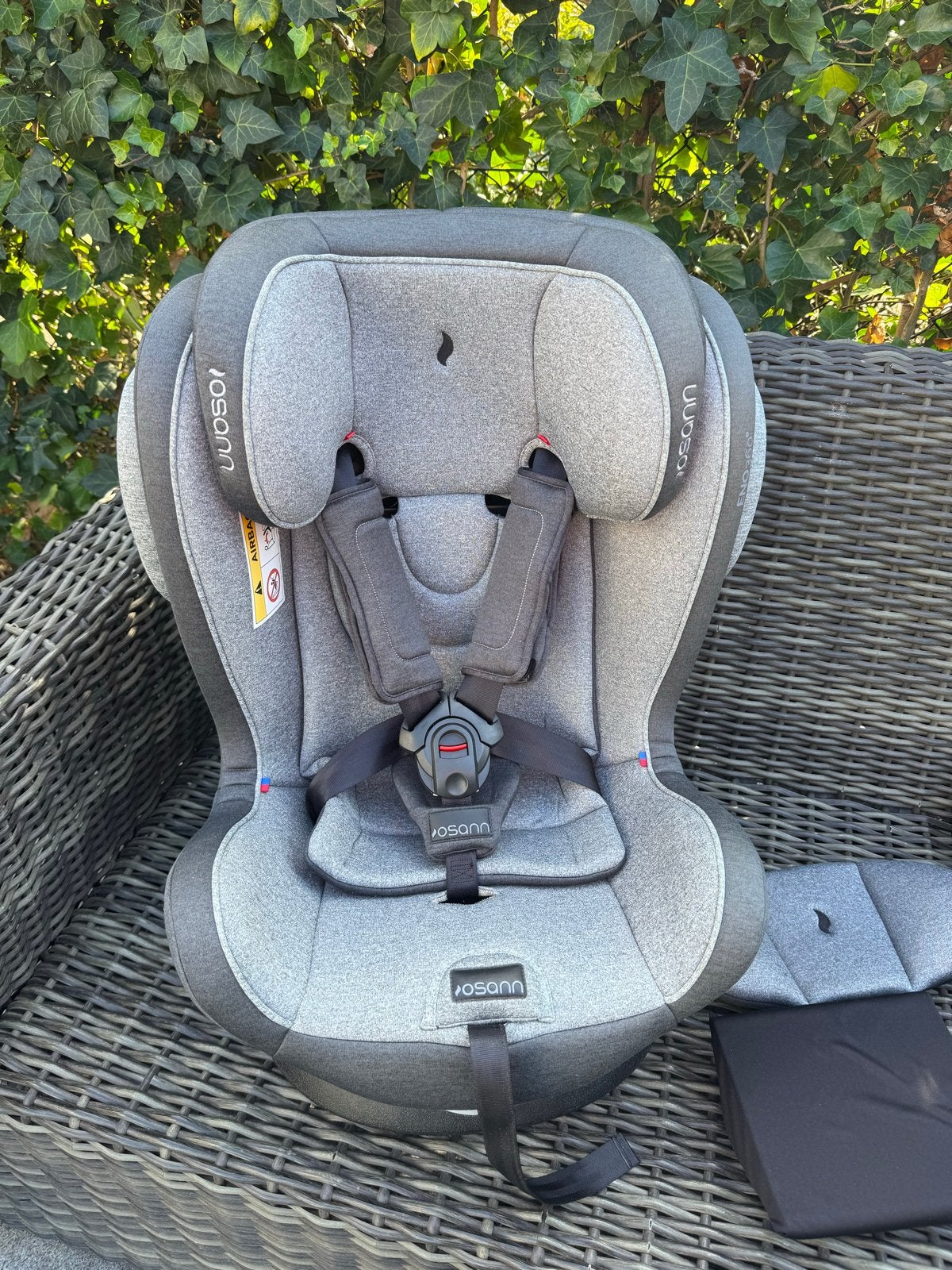Osann ENO 360 autostoel Universe Grey (z.g.a.n.), Autogordel of Isofix, Verstelbare rugleuning, Zo goed als nieuw, Ophalen