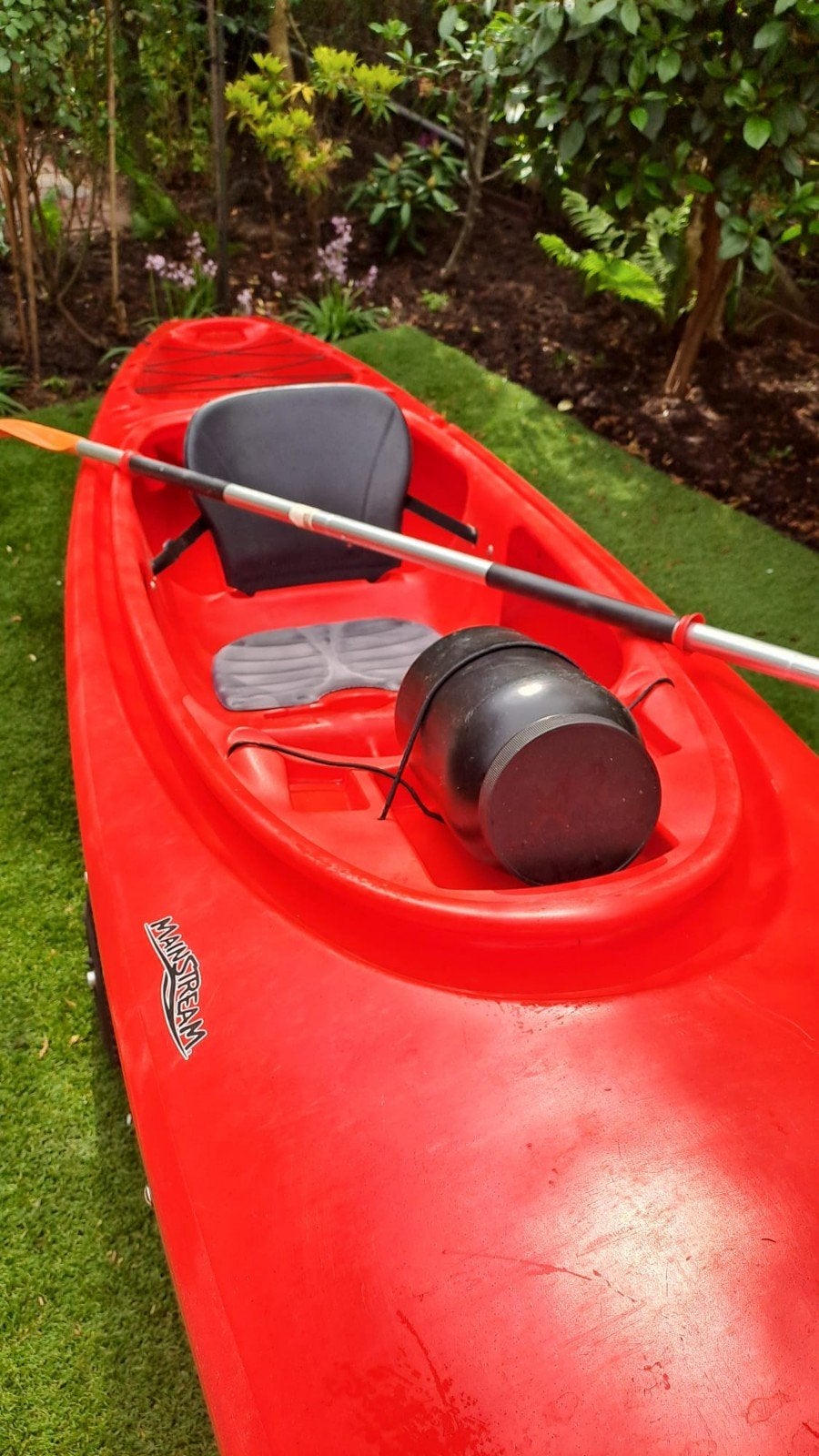 Mainstream Kano zganw incl Gratis Hoes ophalen in Rotterdam, Ophalen, Gebruikt, Eén persoon, Kajak