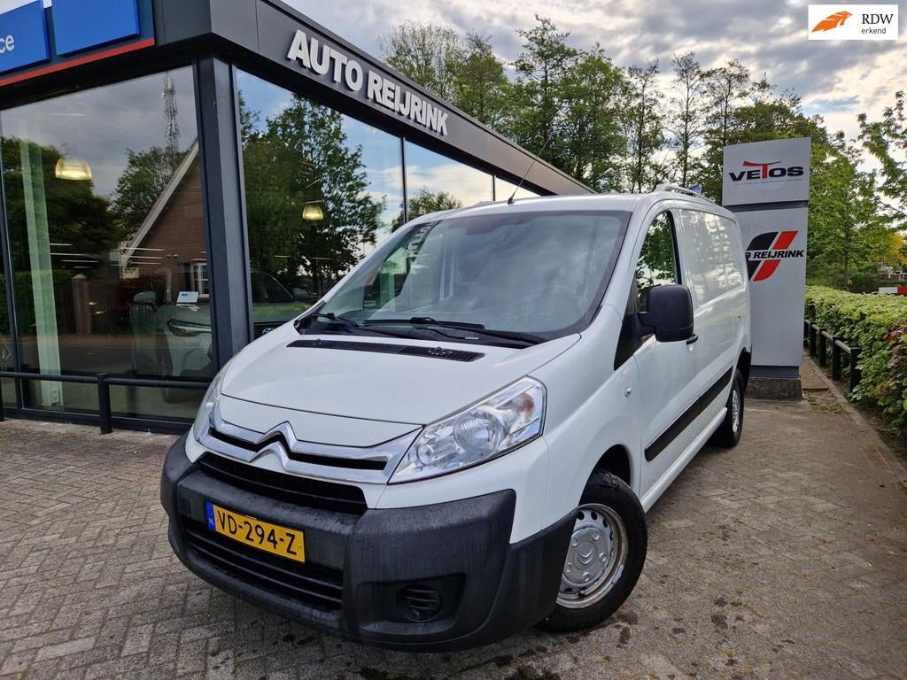 Citroen Jumpy 10 1.6 HDI L1H1 Economy/CAMERA/NAVI/TREKHAAK/A, Voorwielaandrijving, Euro 5, Gebruikt, Zwart