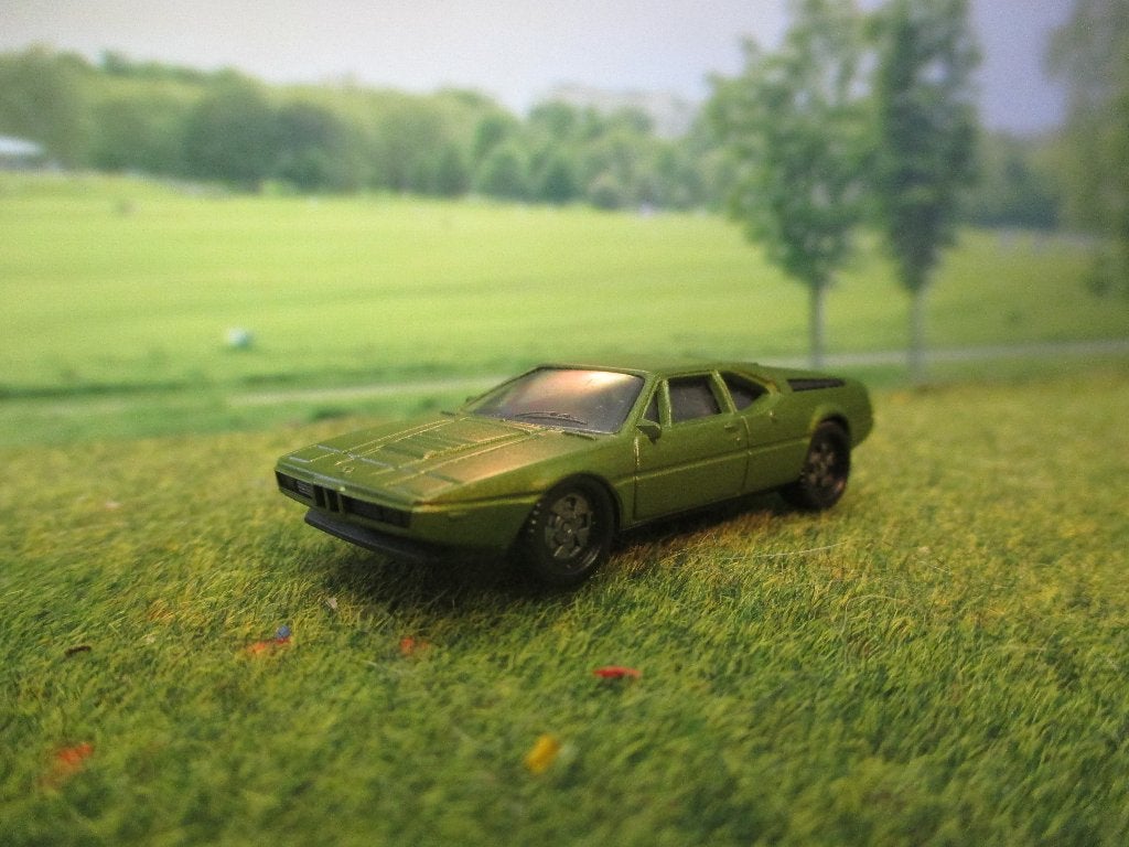 BMW M1 E26 groenmetllic, Ophalen of Verzenden, Zo goed als nieuw, Auto, Herpa