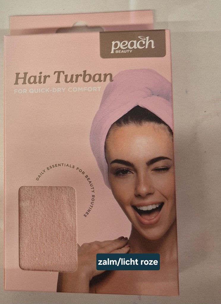 hair turban, Verzenden, Nieuw, Handdoek