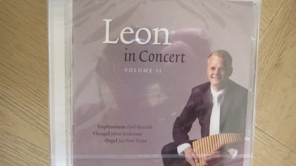 Cd panfluit, orgel, vleugel: Leon in Concert volume II, Ophalen of Verzenden, Nieuw in verpakking, Gospel