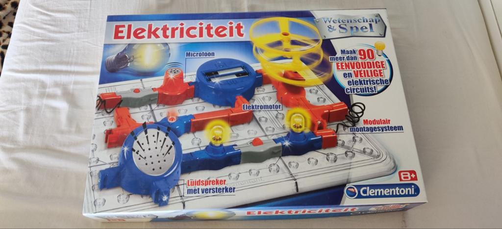 Clementoni Elektriciteit Wetenschap & Spel - Ongebruikt, Ophalen of Verzenden, Nieuw, Bouwen, Met licht