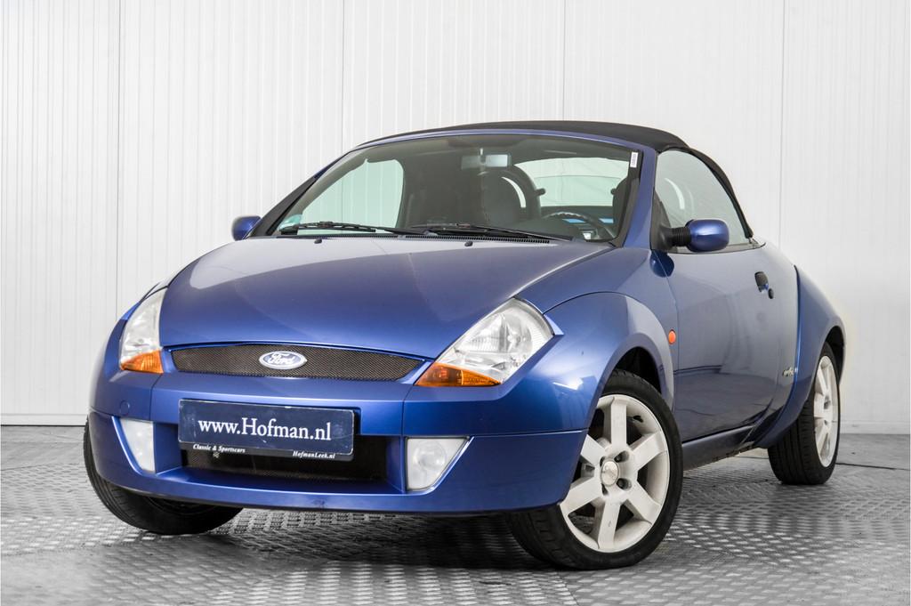 Ford Ka StreetKa 1.6 . (bj 2003), 15 km/l, Blauw, Bedrijf, Handgeschakeld