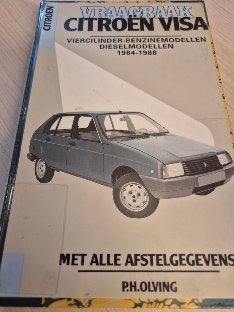 1984 1988 hardcover Citroën Visa II vraagbaak óók 14GT TRS, Auto diversen, Handleidingen en Instructieboekjes, Ophalen of Verzenden