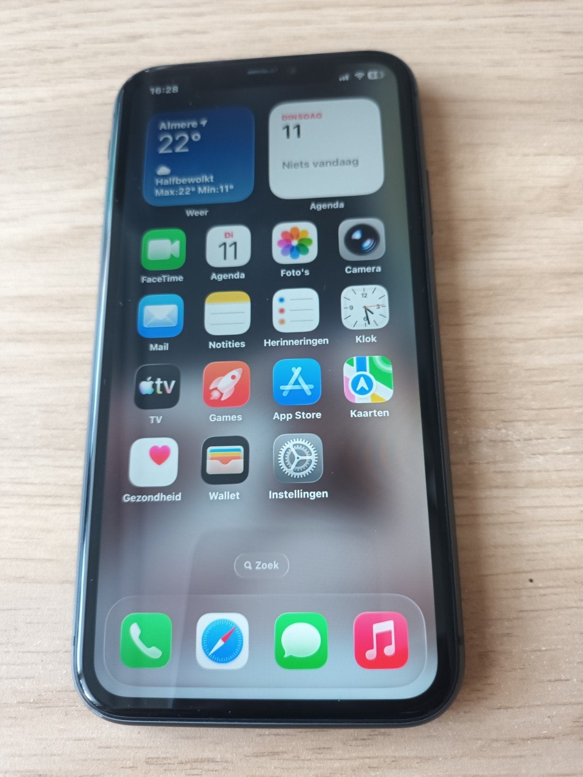 iphone 11 64 gb, Ophalen, Zwart, 77 %, IPhone 11