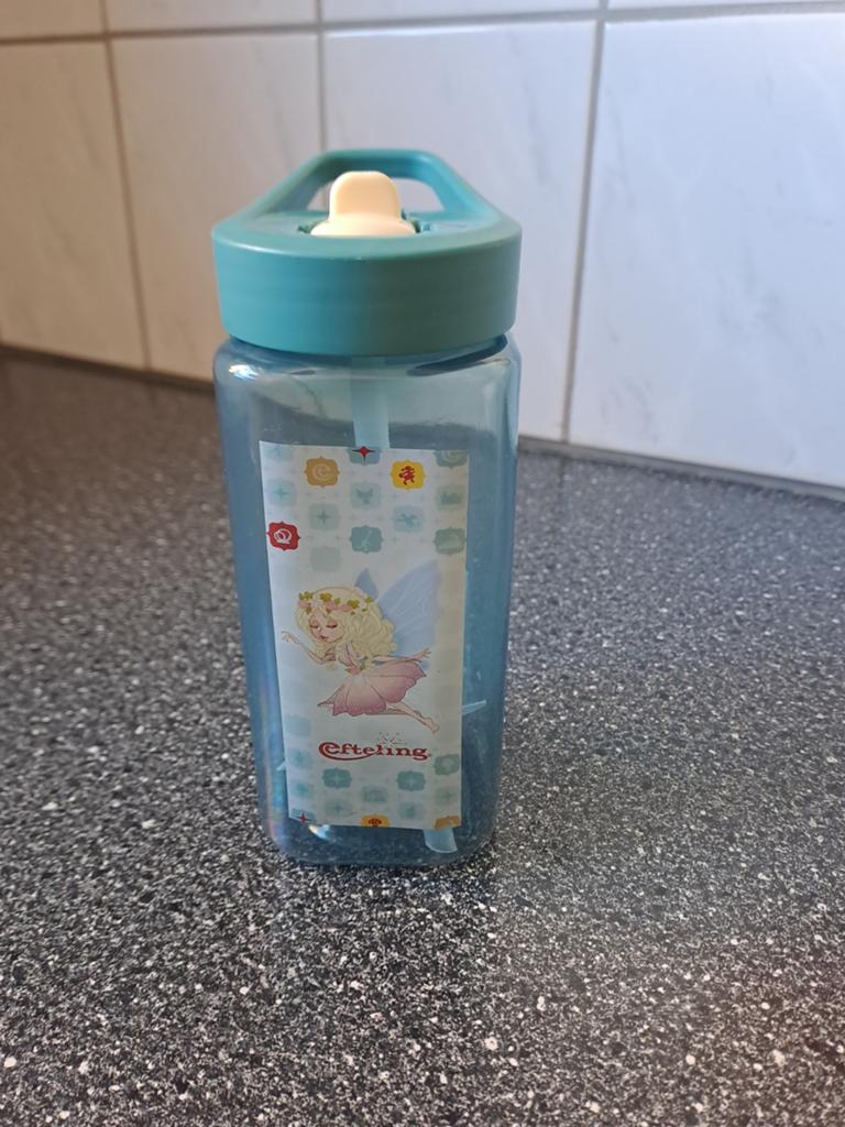 Nieuwe drinkfles rietjes beker efteling, Gebruiksvoorwerp, Efteling, Nieuw, Ophalen of Verzenden